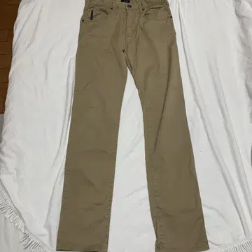 Armani Jeans 베이지 슬림핏 팬츠
