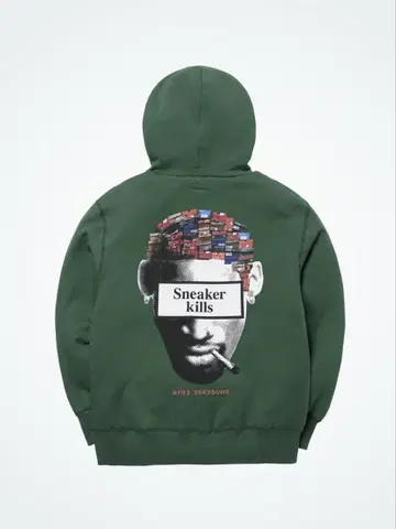 사풀 #FR2 Pot-man Hoodie 그린 M