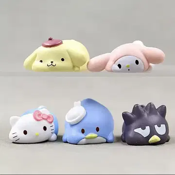 산리오 피규어 5개 세트