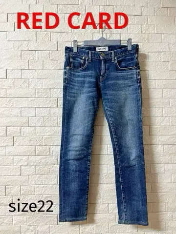 레드카드 데님 여성용 22인치
