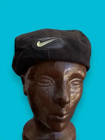 90s Nike 블랙 헌팅캡