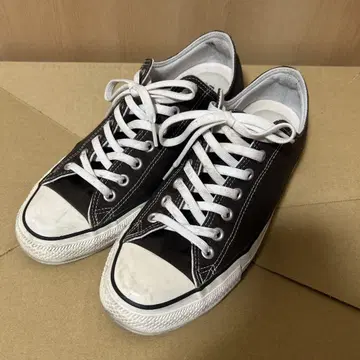 컨버스 로우컷 27.5cm 브라운