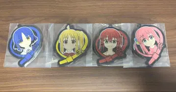 봇치 더 록 제일복권 러버 코스터 4종 씰 세트