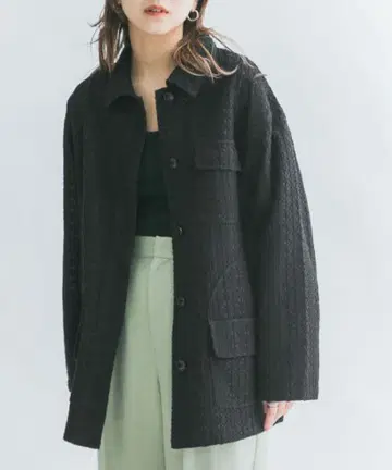 KBF 본딩 레이스 헌팅 자켓