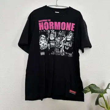MAXIMUM THE HORMONE 티셔츠 블랙
