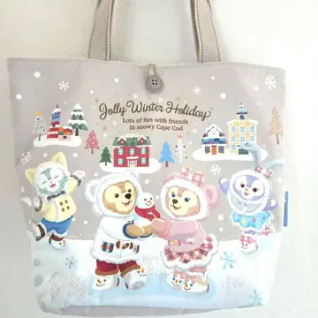 [컨디션 최상] 디즈니 더피 프렌즈 토트백 리버서블