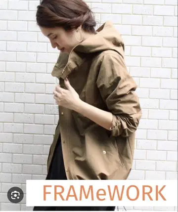FRAMeWORK 프레임워크 마운틴 파카 36 베이지