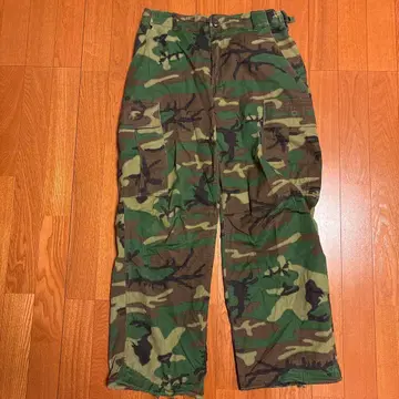 US ARMY 70s ERDL Brown Leaf Camo SS