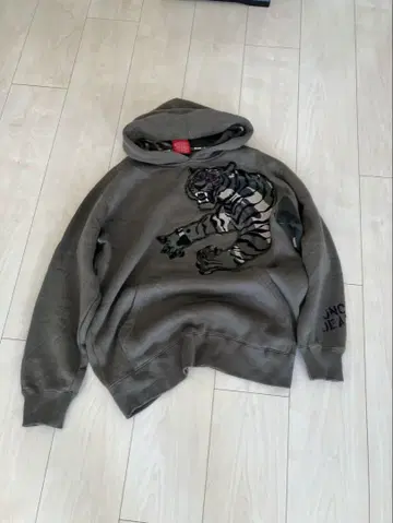 JNCO JEANS 호랑이 자수 후드티 M