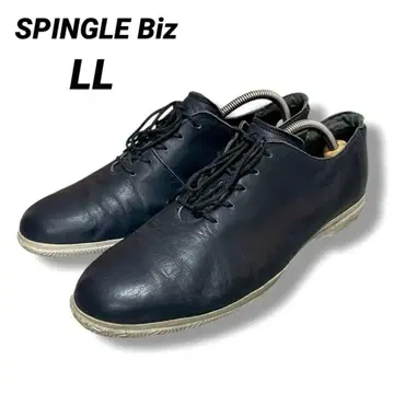 스핑글무브 Biz-128 스핑글비즈 가죽 신발 LL 네이비