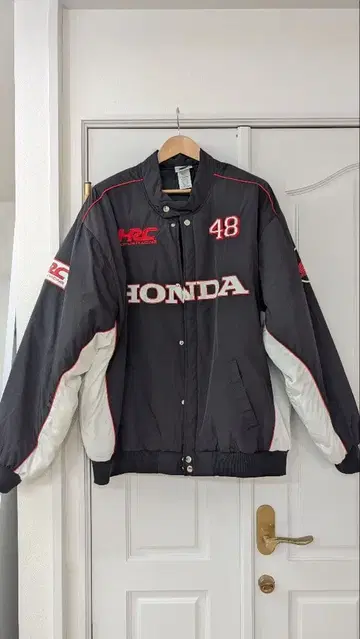HONDA HRC 자켓 XL 블랙/화이트 48