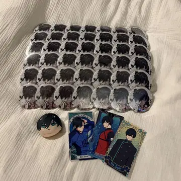 가격 인하 중 : 블루 록 이토시 린 캔뱃지 만주