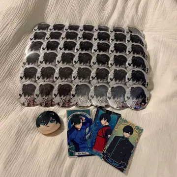 가격 인하 중 : 블루 록 이토시 린 캔뱃지 만주