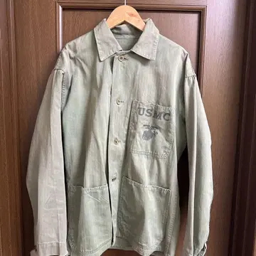 USMC 올리브 그린 밀리터리 자켓