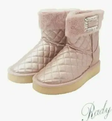 Rady 퀼팅 비쥬 어그 부츠