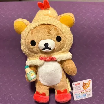 리락쿠마 닭 코스튬 봉제 인형