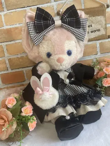 크리스마스 리나벨 S 토끼 백 블랙 원피스 6점 코스튬 스텔라루