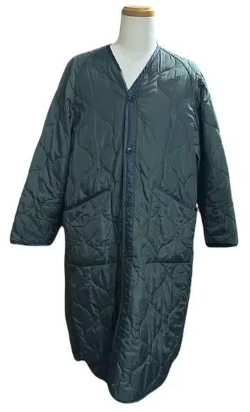 가격 인하 HYKE 퀼팅 라이너 코트 올리브 드라브 사이즈 2 하이크