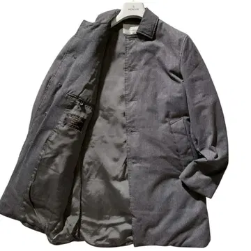 새상품급 EDIFICE CANONICO 다운 코트 롱 자켓 울