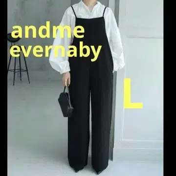andme evernaby 살로펫 드레이프감 소재 블랙 L 사이즈