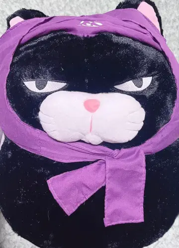 히게만주 닌자 울트라 BIG 봉제 인형 블랙콩