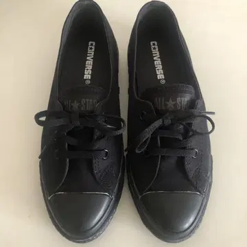 [ 레어 ] 컨버스 올스타 펌프스 24cm CONVERSE 블랙