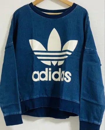 adidas originals 데님풍 LOGO 맨투맨