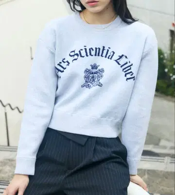 MOUSSY SWEATLIKE JAQUARD 스웨터