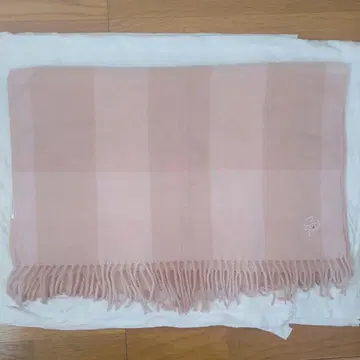 스토푸리 파스텔 체크 머플러 사토미 사토미 군