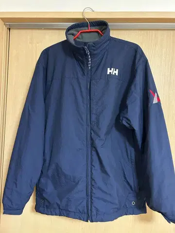 Helly Hansen 나일론 자켓 S 네이비 트윈세일 로고