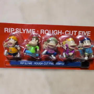 RIP SLYME ROUGH-CUT FIVE 키링 5체 세트