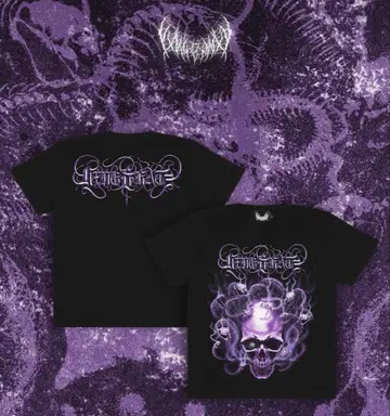 yxngbratz medusa tee (purple