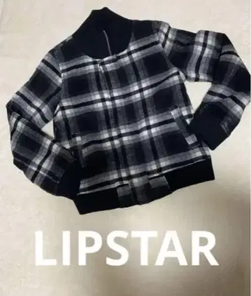 LIPSTAR 체크 무늬 플란넬 자켓