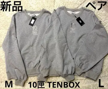 새상품 텐박스 TENBOX 페어 자수 트레이닝복 M 사이즈 L 사이즈