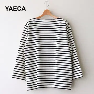 YAECA 보더 티셔츠