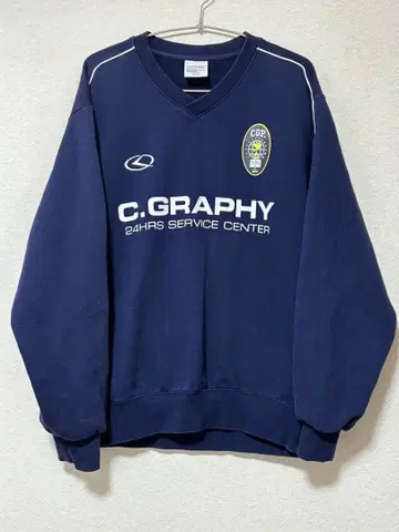 Codegraphy 네이비 맨투맨 XS