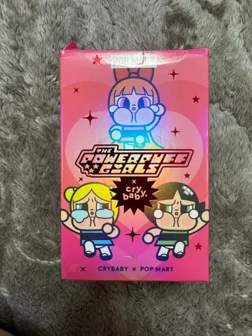 POPMART CRYBABY x 파워퍼프걸 피규어