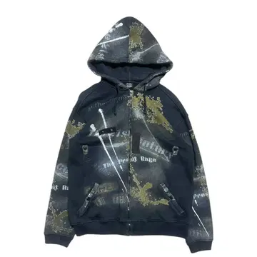 graphic text zip parker 우라하라 swagger