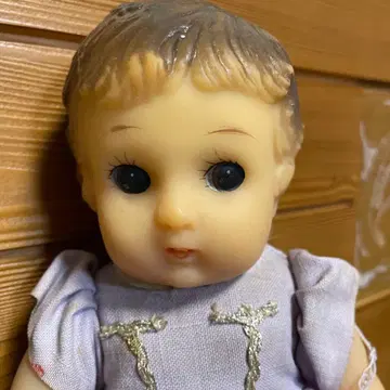 쇼와 레트로 AMIE 보라색 드레스 인형 약 28cm