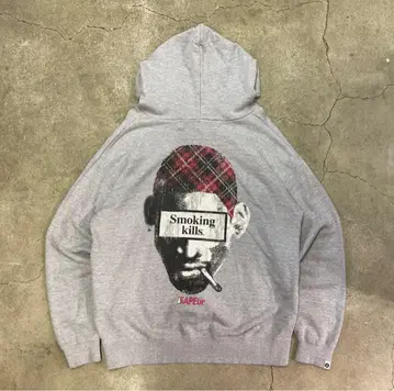 SAPEur FR2 Rodman smoking kills Gray XL