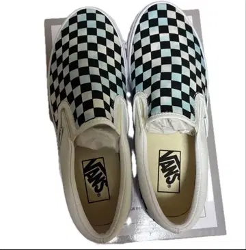 VANS 슬립온 체커보드 24.5cm
