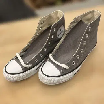 22.5cm CONVERSE 하이컷 스니커즈 그레이