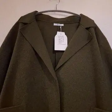 새상품 mysa closet TNK 테일러 롱 코트 다나카 리나 카키