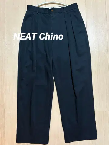 NEAT 치노 팬츠 블랙 사이즈 44 NEAT 치노