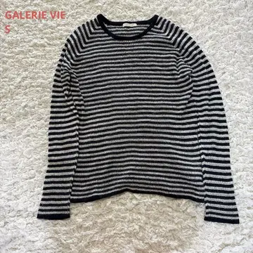 [ 최종 가격 ] GALERIE VIE 스웨터 S 화이트 x 네이비