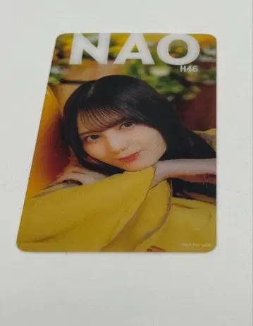 히나타자카46 코사카 나오 히나코레 하치미츠 클리어 카드