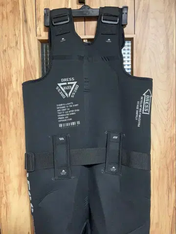 DRESS 클로로프렌 가슴장화 라디알 밑창 M 사이즈