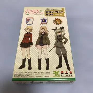 걸즈 앤 판처 대장 피규어 세트 1/35