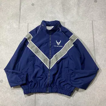 00s US.AIR FORCE PTU 트레이닝 자켓 네이비