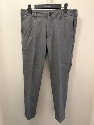 1piu1uguale3 RIB TAPERED SLACKS L